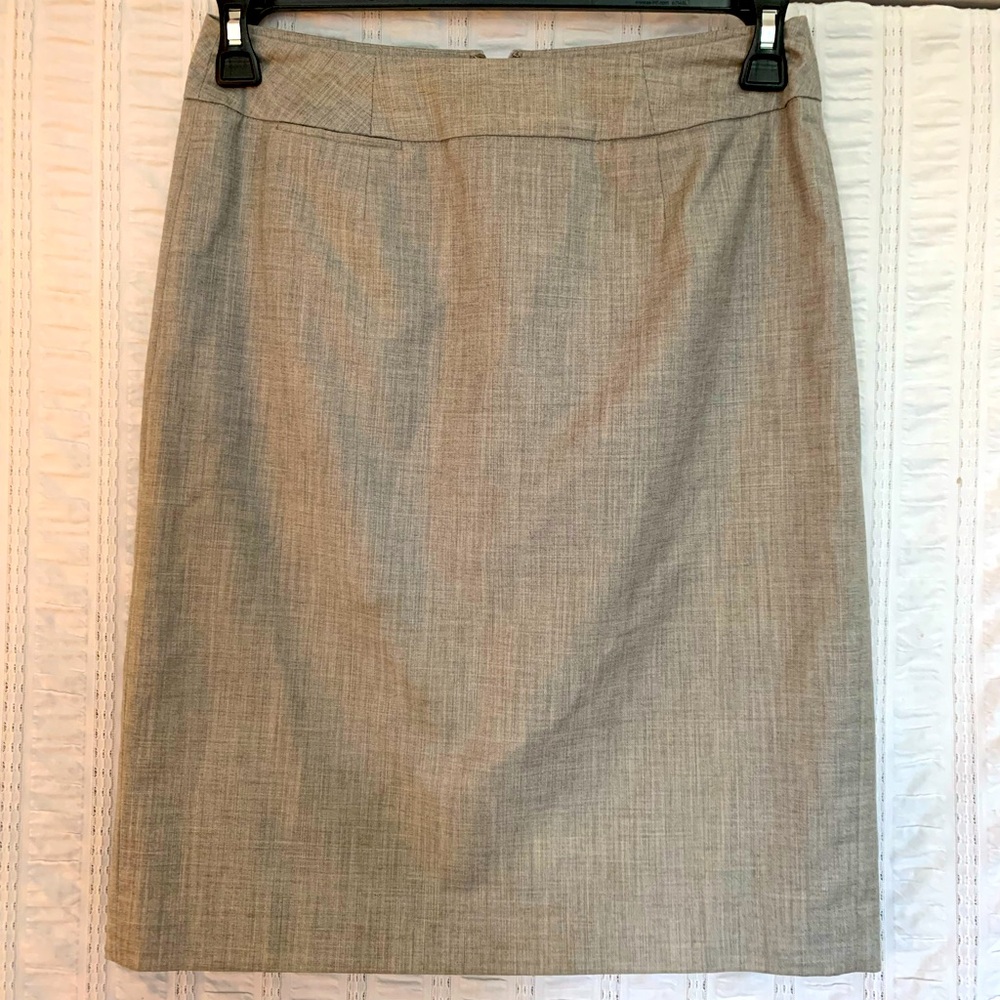Calvin Klein gray pencil skirt size 6